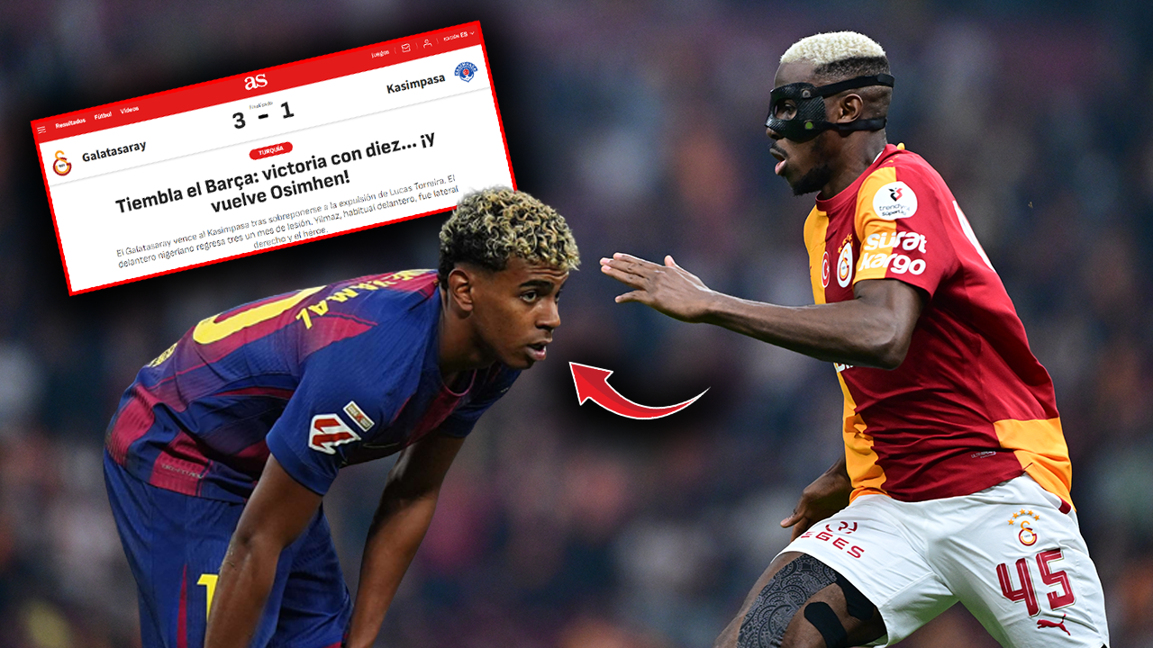 İspanyol basını Galatasaray’ın zaferini konuşuyor: Barcelona titriyor