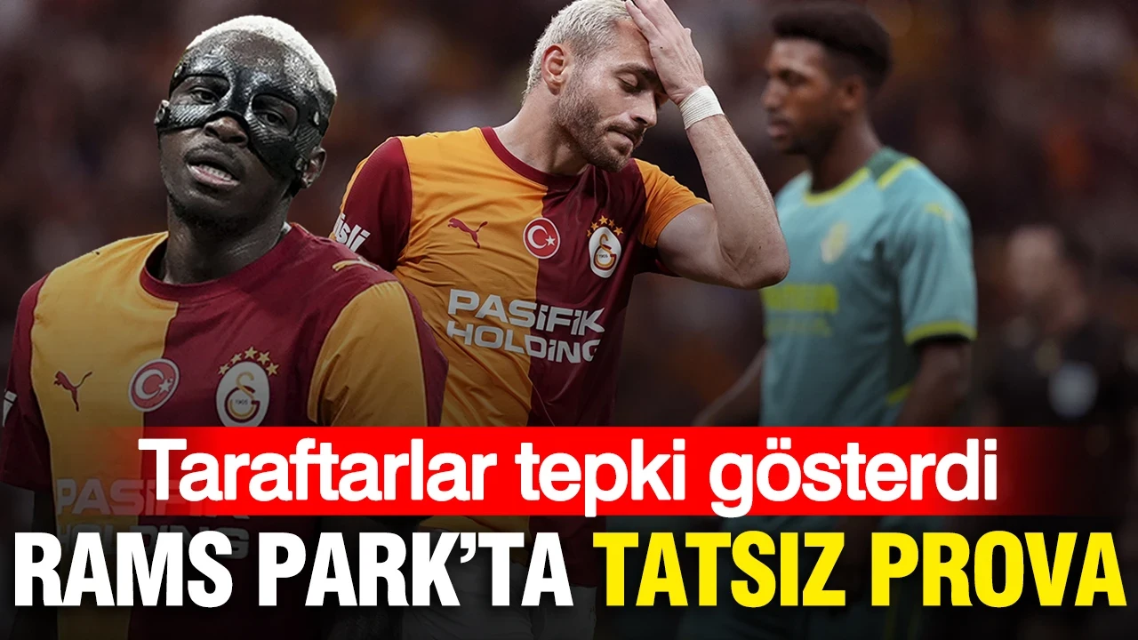 Galatasaray Villarreal'e de diş geçiremedi: Taraftar isyan etti