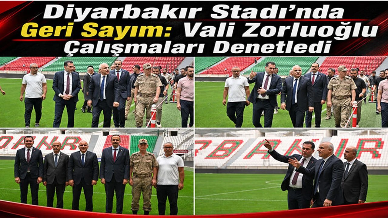 Diyarbakır Stadyumu'nda geri sayım - Diyarbakır Son Dakika | Diyarbakır Haber, Amedspor, Amed,