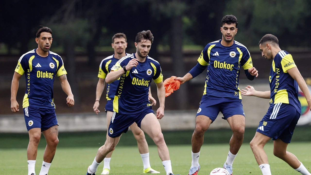 Fenerbahçe'de Sturm Graz hazırlıkları devam ediyor