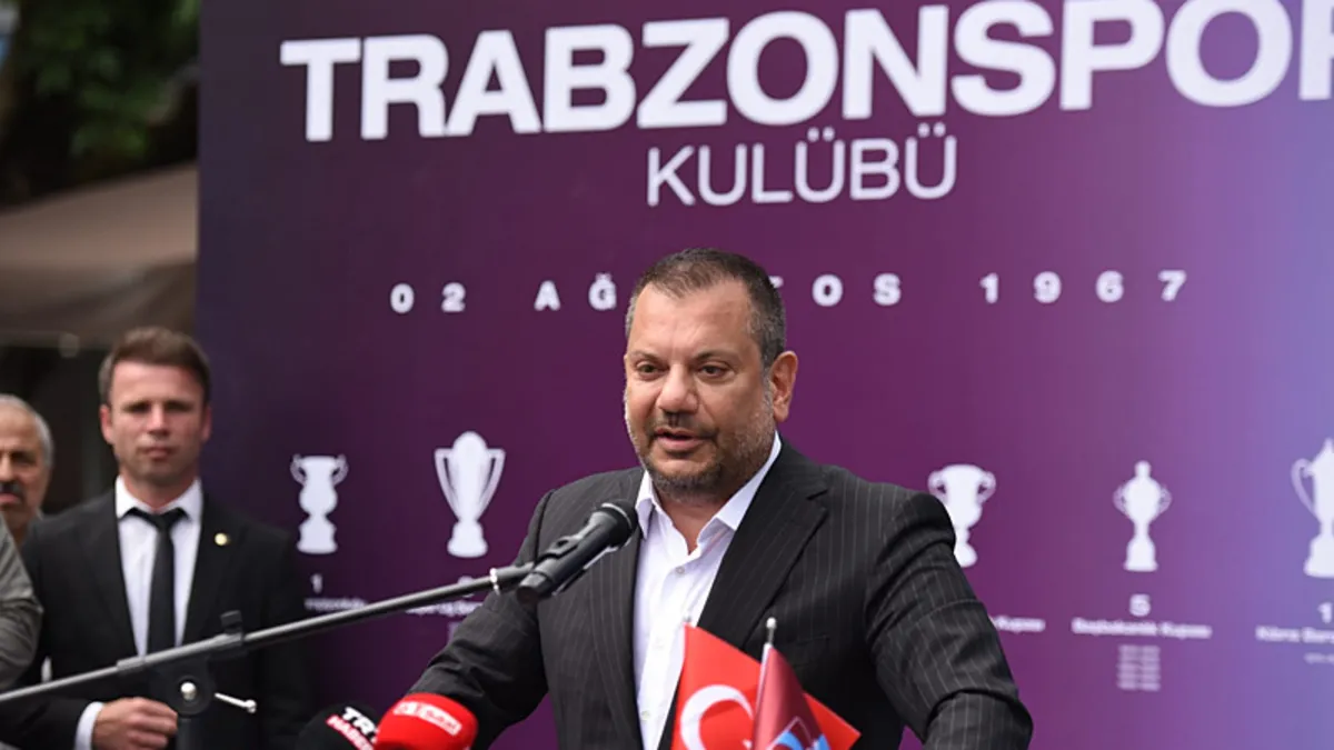 Ertuğrul Doğan açıkladı! Trabzonspor kombine hedefine ulaştı