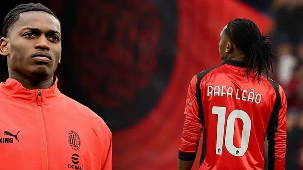 Galatasaray ile AC Milan, Rafael Leao için görüşmelere başladı!
