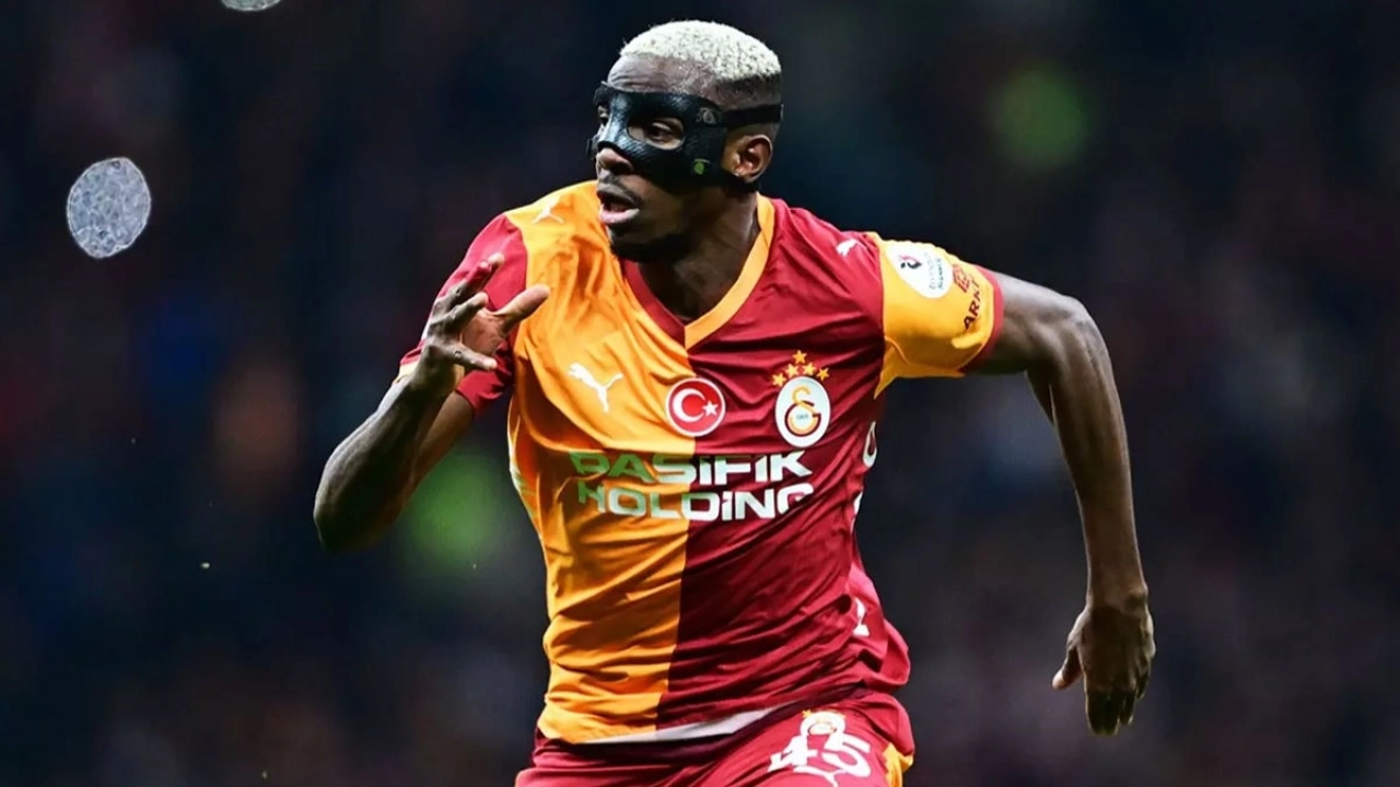Galatasaray'ın yıldızı Victor Osimhen'den tarihi performans
