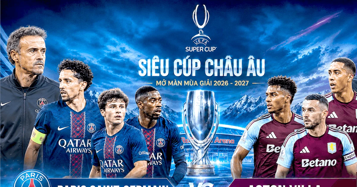UEFA Süper Kupası 2026: Yeni sezonun şampiyonluk yarışının başlangıcı.