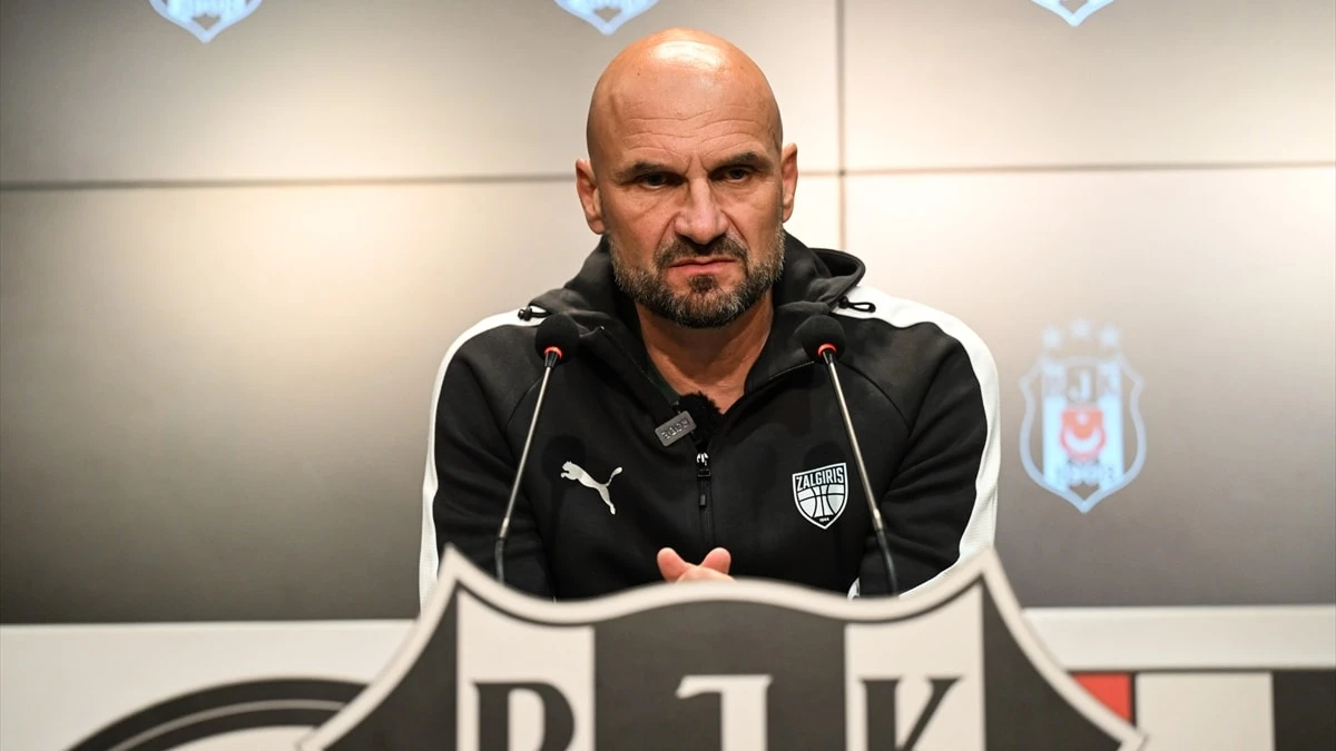 Kauno Zalgiris Teknik Direktörü Zeljko Sopic'ten Beşiktaş'a övgü dolu sözler