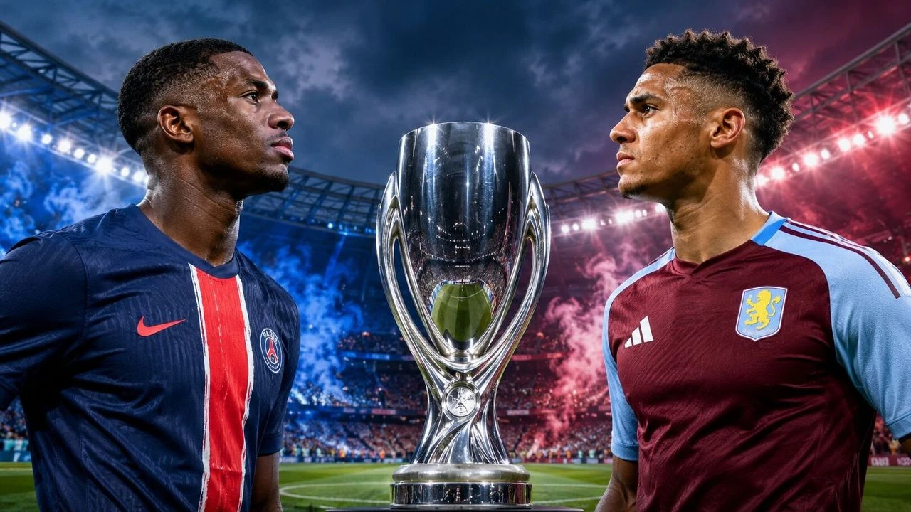 TRT1 Canlı: PSG-Aston Villa maçı bu akşam şifresiz! UEFA Süper Kupa finali izle