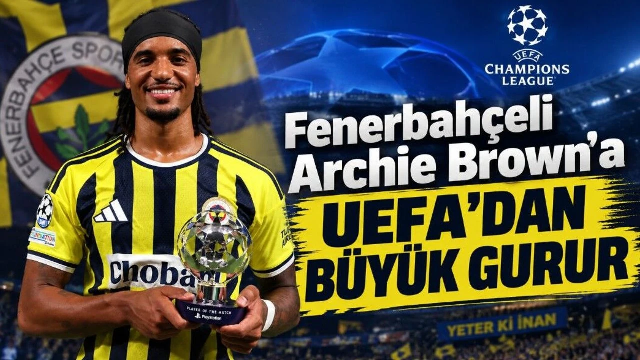Archie Brown, Şampiyonlar Ligi’nde haftanın 11’ine seçildi