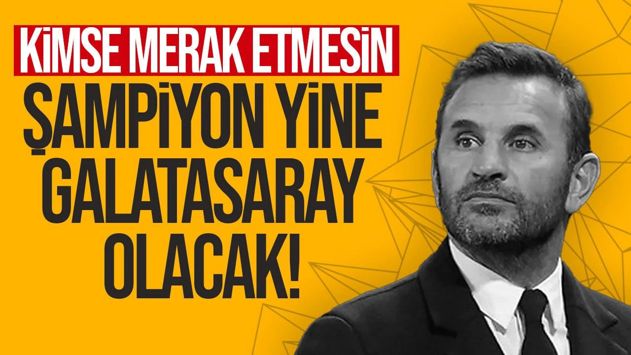 Okan Buruk’tan Şampiyonluk Mesajı: Yine Şampiyon Galatasaray Olacak