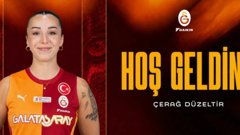 Galatasaray Daikin, Çerağ Düzeltir'i transfer etti