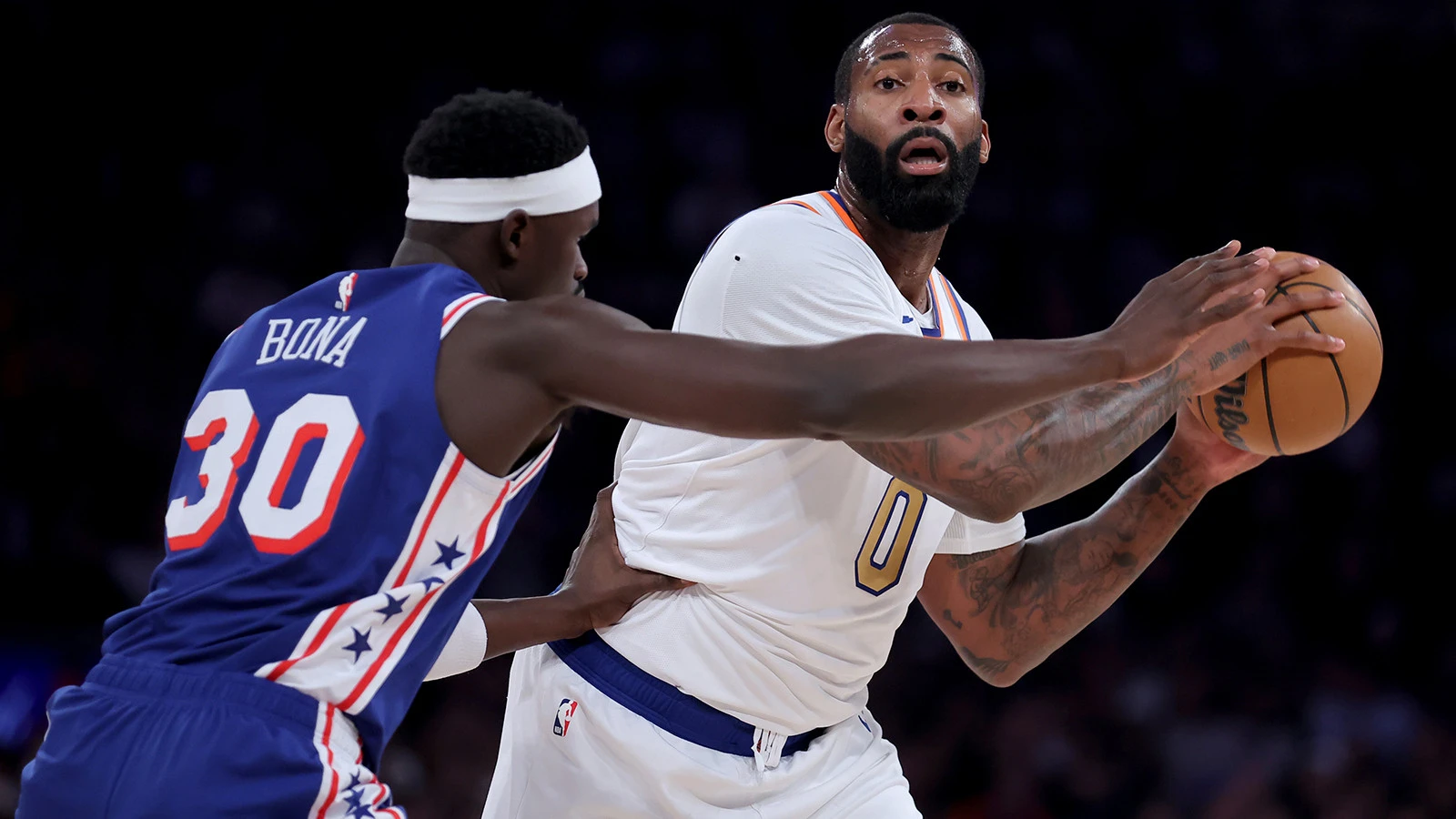 Adem Bona ve LeBron'lu Philadelphia 76ers, sezona son şampiyon New York Knicks'i yenerek başladı