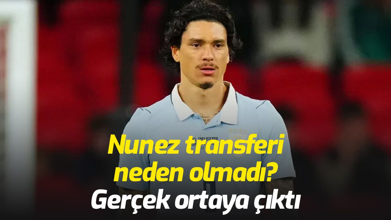 Trabzonspor'da Darwin Nunez transferi neden olmadı? Gerçek ortaya çıktı