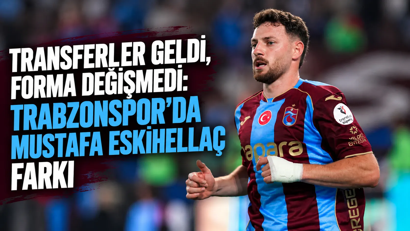 Transferler geldi, forma değişmedi: Trabzonspor’da Mustafa Eskihellaç farkı