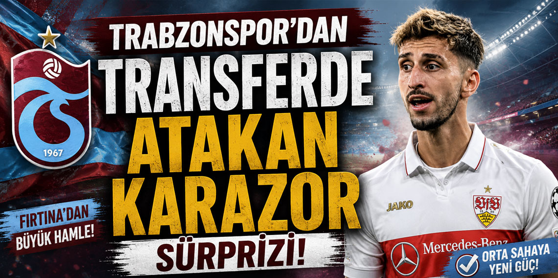 Trabzonspordan transferde Atakan Karazor surprizi!