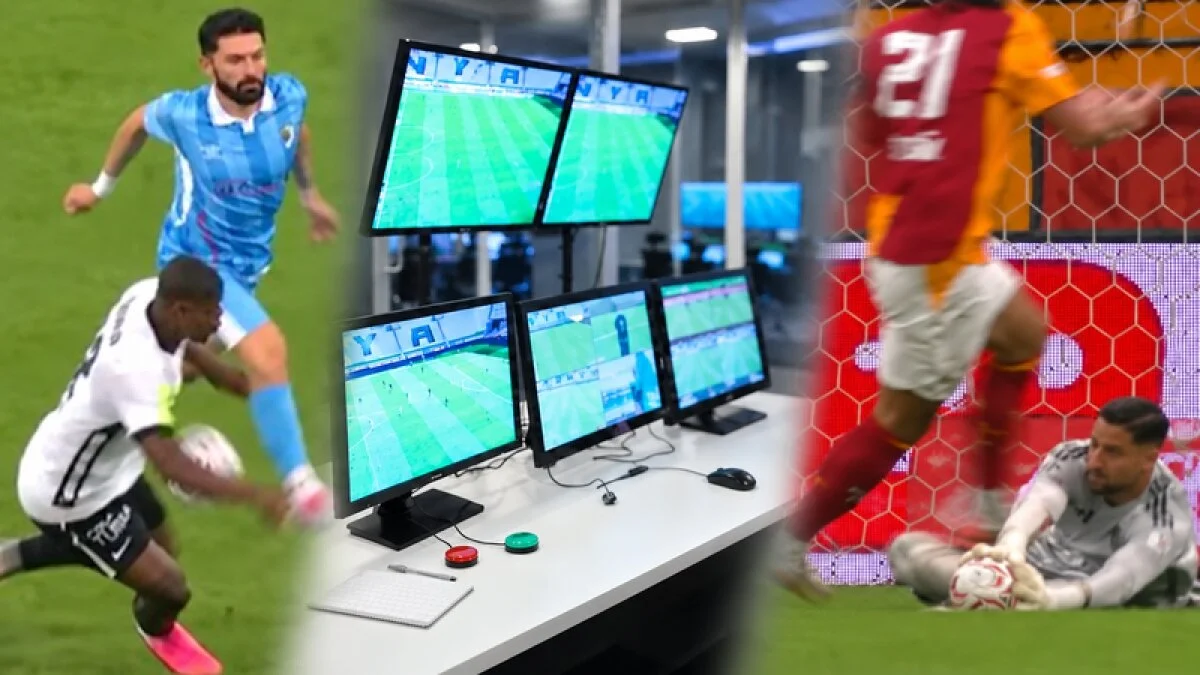 TFF, 5. haftanın VAR kayıtlarını açıkladı