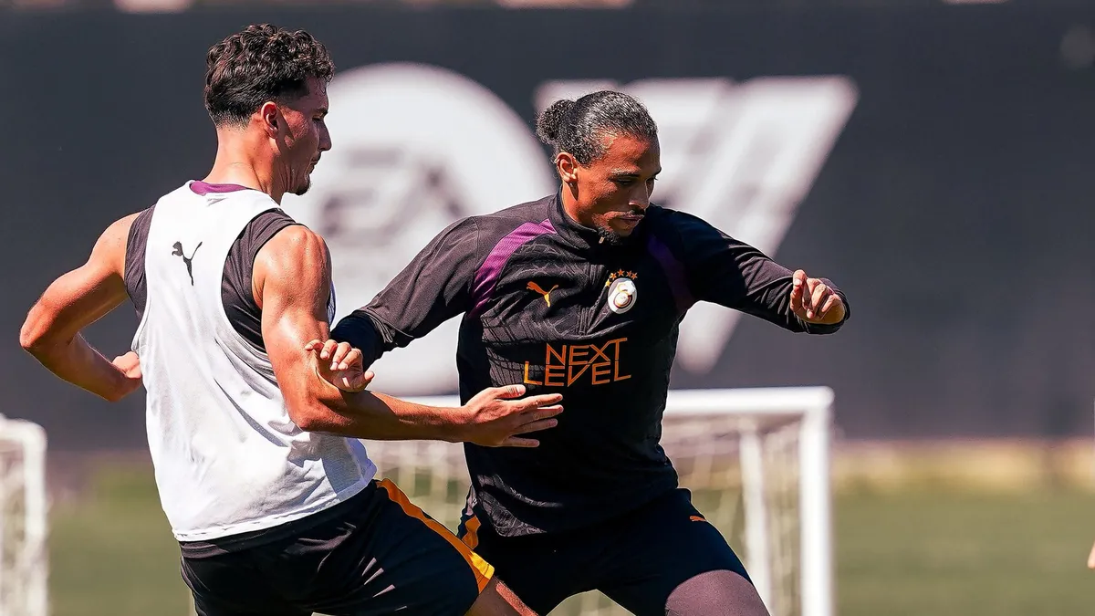 Galatasaray Şampiyonlar Ligi ilk maçı Sporting karşılaşması için hazırlıklarını sürdürüyor