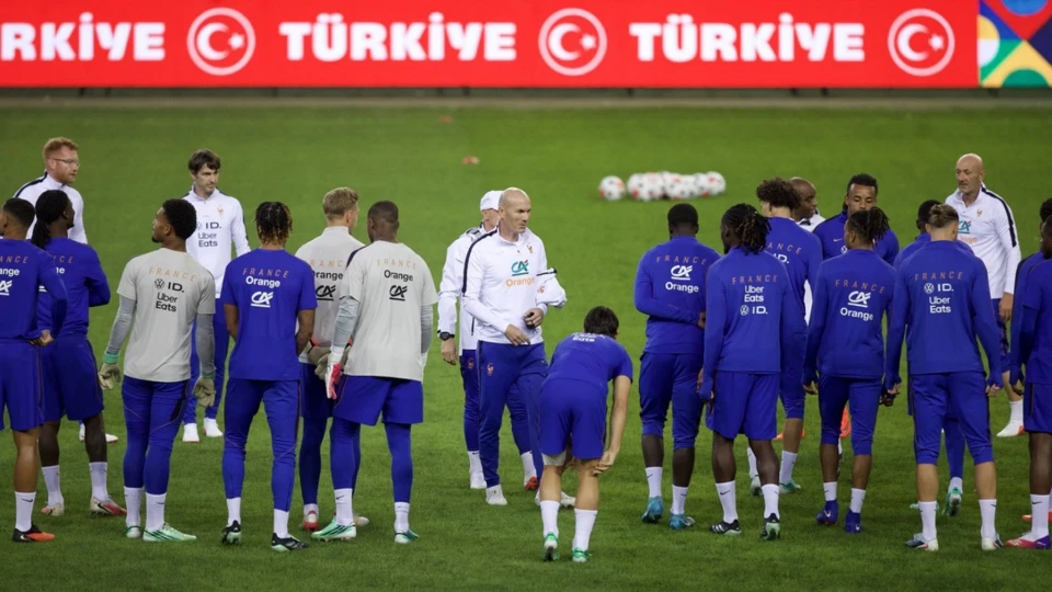 Fransa, Türkiye maçının hazırlıklarını tamamladı
