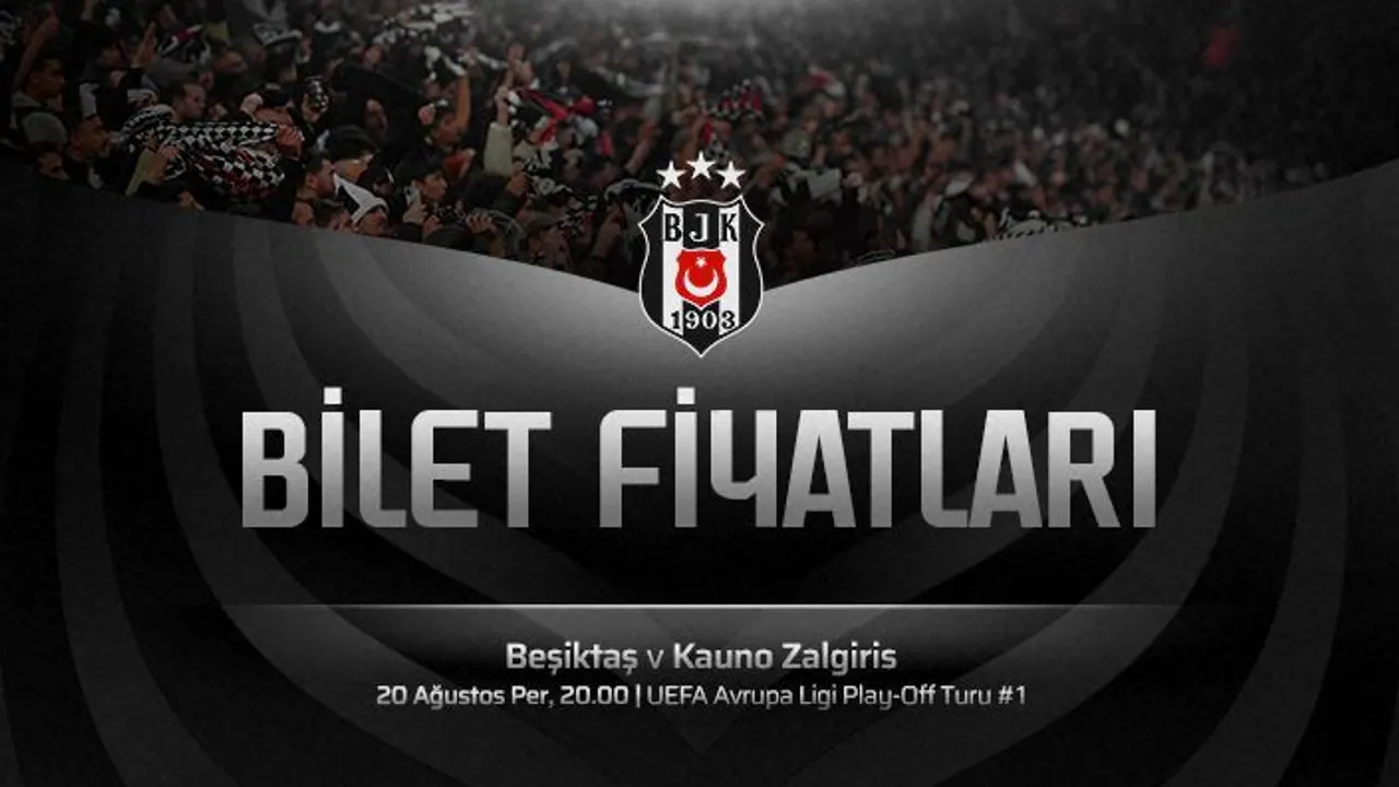 Kartal’ın Avrupa sınavında bilet fiyatları açıklandı