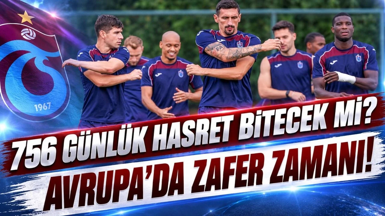 Trabzonspor’da 756 günlük Avrupa hasreti: Ferencvaros maçında iki hedef birden
