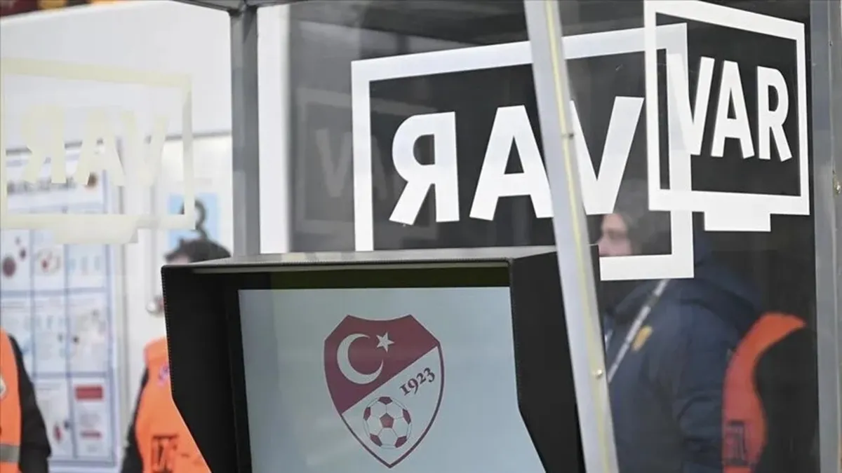 Trendyol 1. Lig'de günün VAR'ları açıklandı