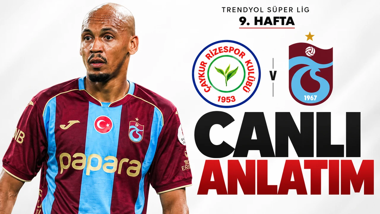 CANLI | Çaykur Rizespor 2-3 Trabzonspor