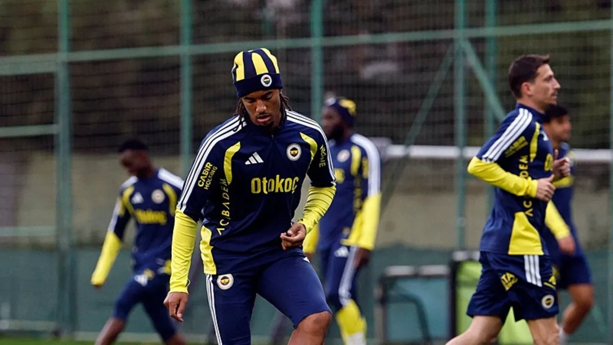 Fenerbahçe, Slavia Prag maçı hazırlıklarını sürdürdü!