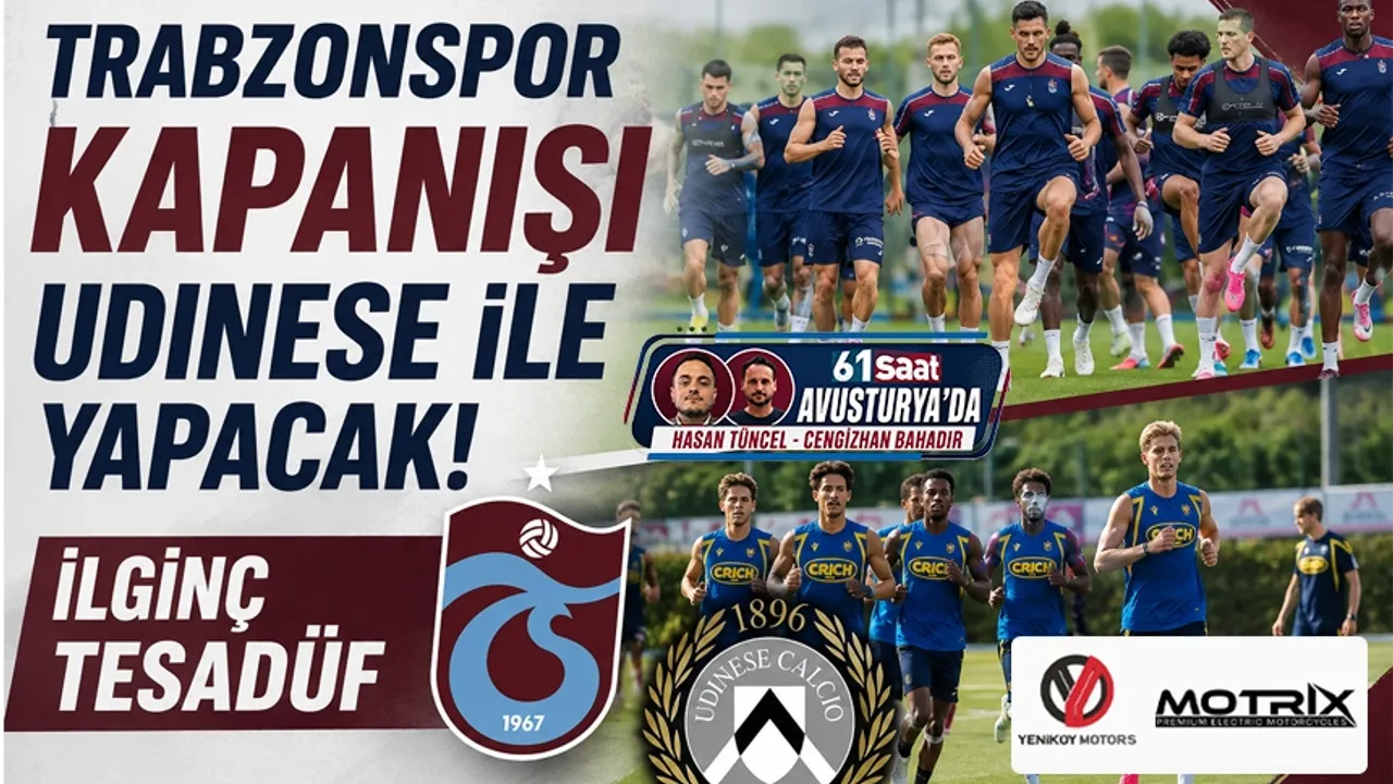 Trabzonspor kapanışı Udinese ile yapacak! İlginç tesadüf