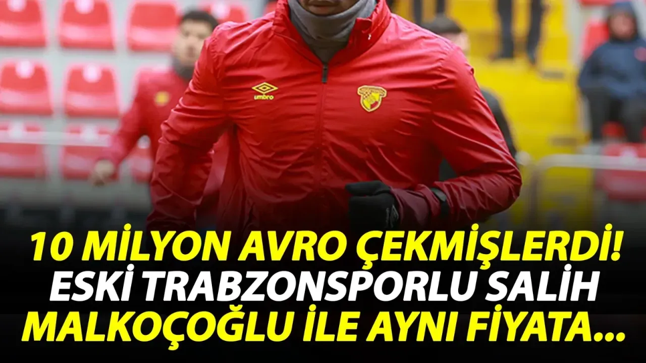 Trabzonspor'a 10 milyon avro fiyat çekmişlerdi! Salih Malkoçoğlu parasına aynı takıma gidiyor...