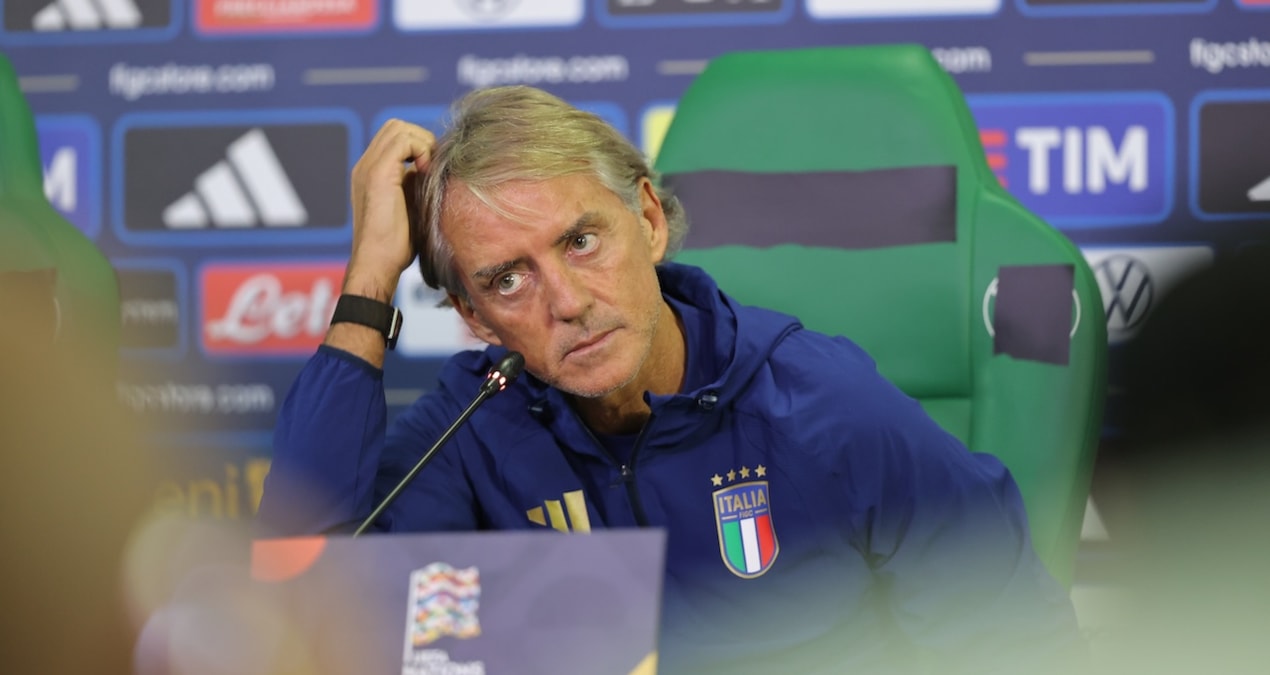 Türkiye-İtalya maçı öncesi basın toplantısında gergin anlar! Mancini o soruya sinirlendi