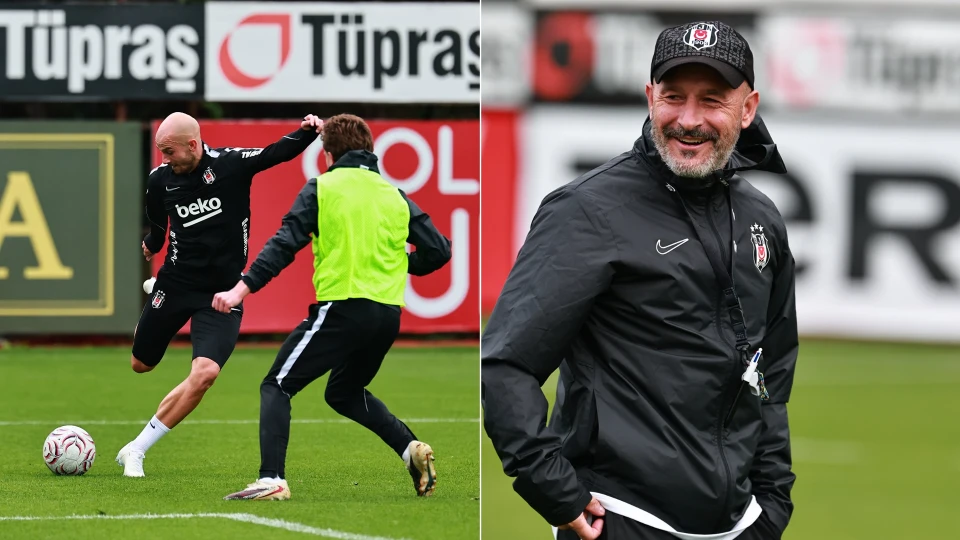 Beşiktaş, Kocaelispor maçının hazırlıklarını sürdürdü