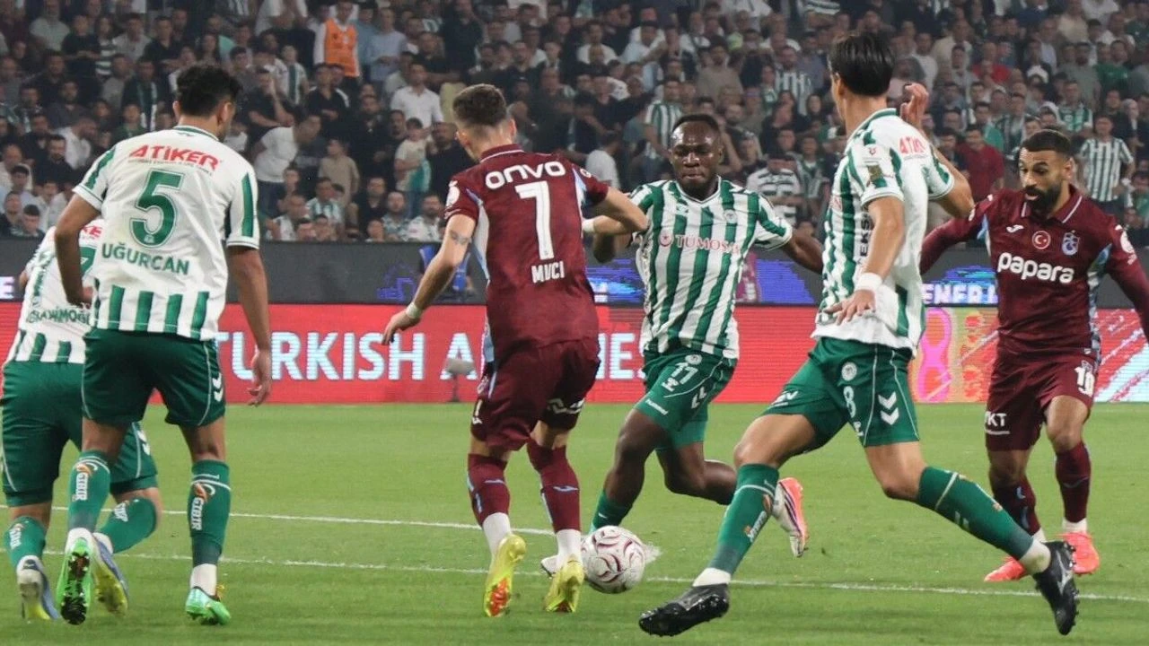 Trabzonspor deplasmanda tek golle mağlup oldu