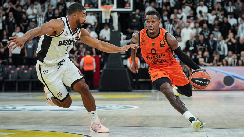 Beşiktaş Euroleague ilk maçında 2 sayı farkla mağlup