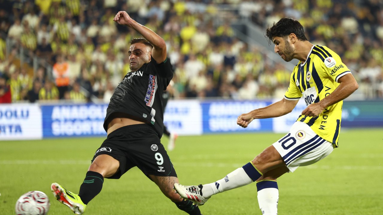 Konyaspor’da tehlike çanları! Fenerbahçe:4 Konyaspor:2