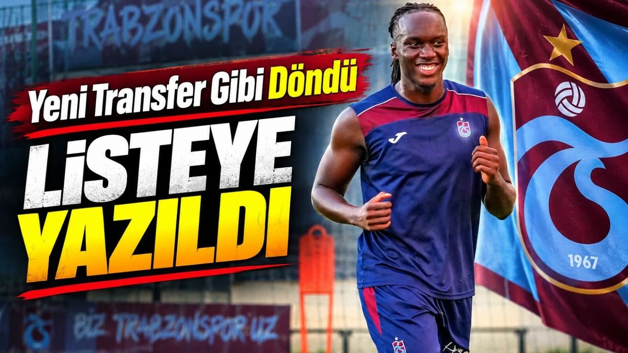 Trabzonspor’da Batista Mendy Sürprizi: Kadro Dışından UEFA Listesine