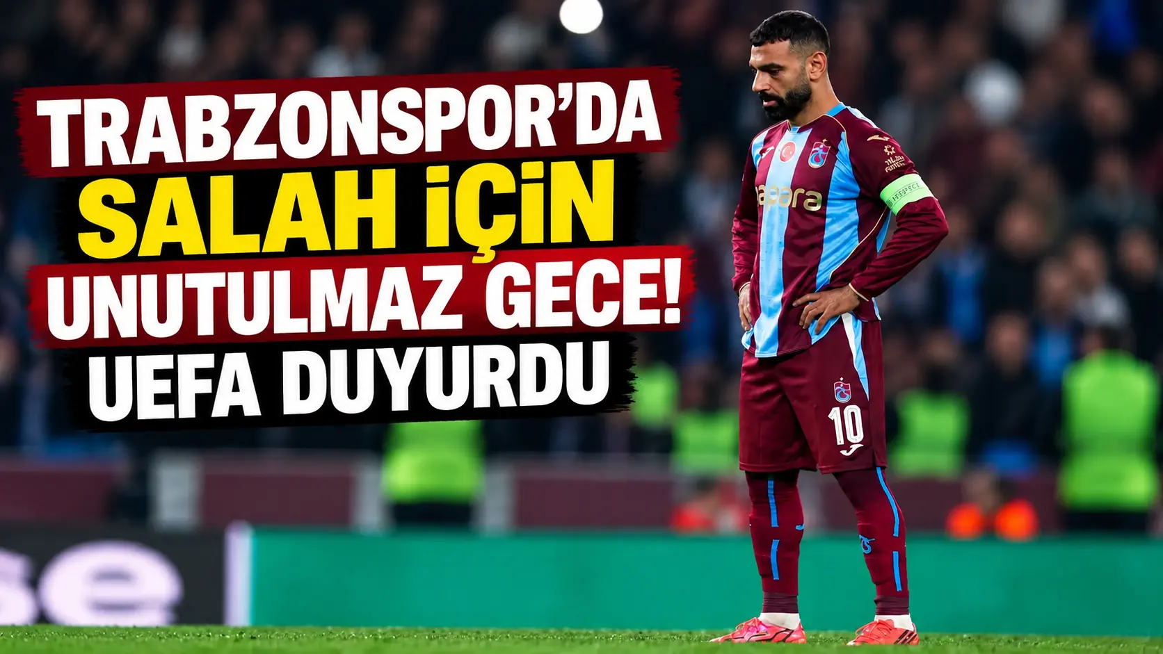 Trabzonspor'da Mohamed Salah için özel gece! UEFA duyurdu