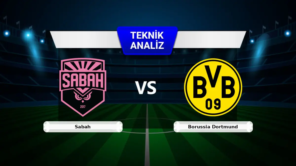 Sabah - Borussia Dortmund Maçı Öncesi: Sakatlar, Son Durum ve İstatistikler - Şampiyonlar Ligi