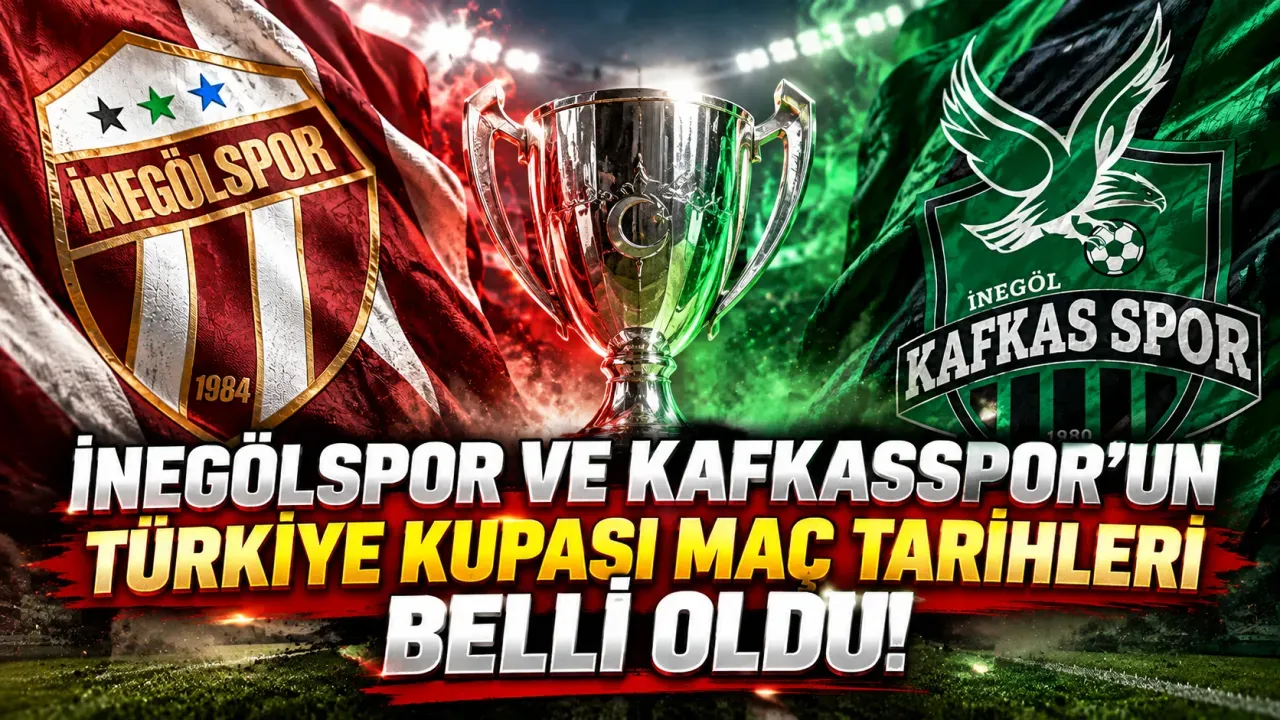 İnegölspor ve Kafkasspor Kupa Maçları Ne Zaman? | İnegöl Haberleri
