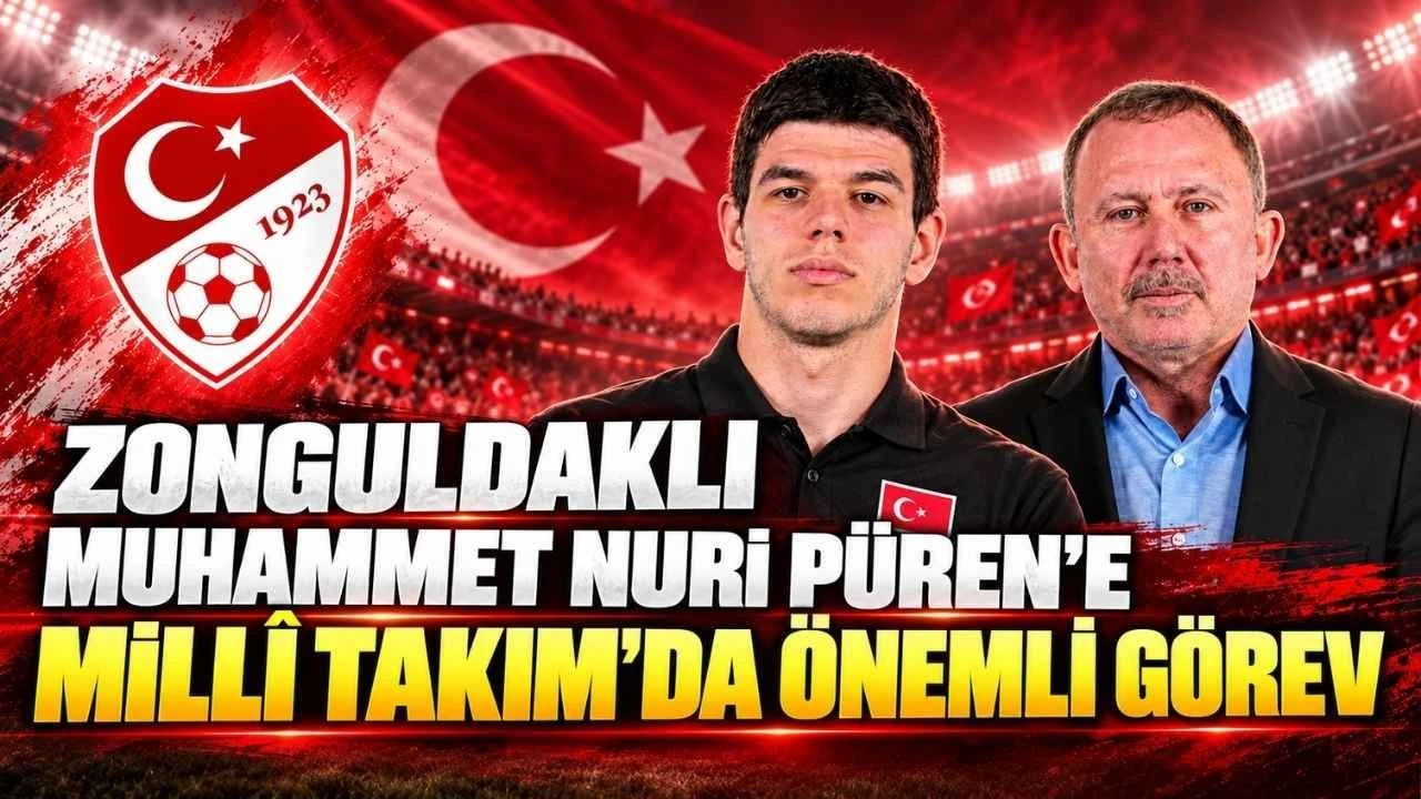 Zonguldaklı Muhammet Nuri Püren'e Millî Takım'da Önemli Görev - Zonguldak Haber