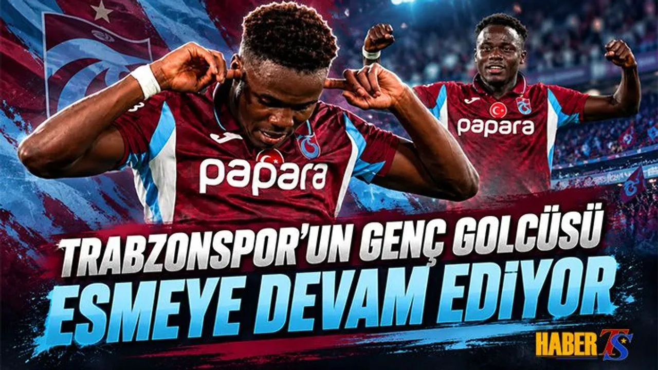 Franculino Djú Trabzonspor'da Golleriyle Parlıyor