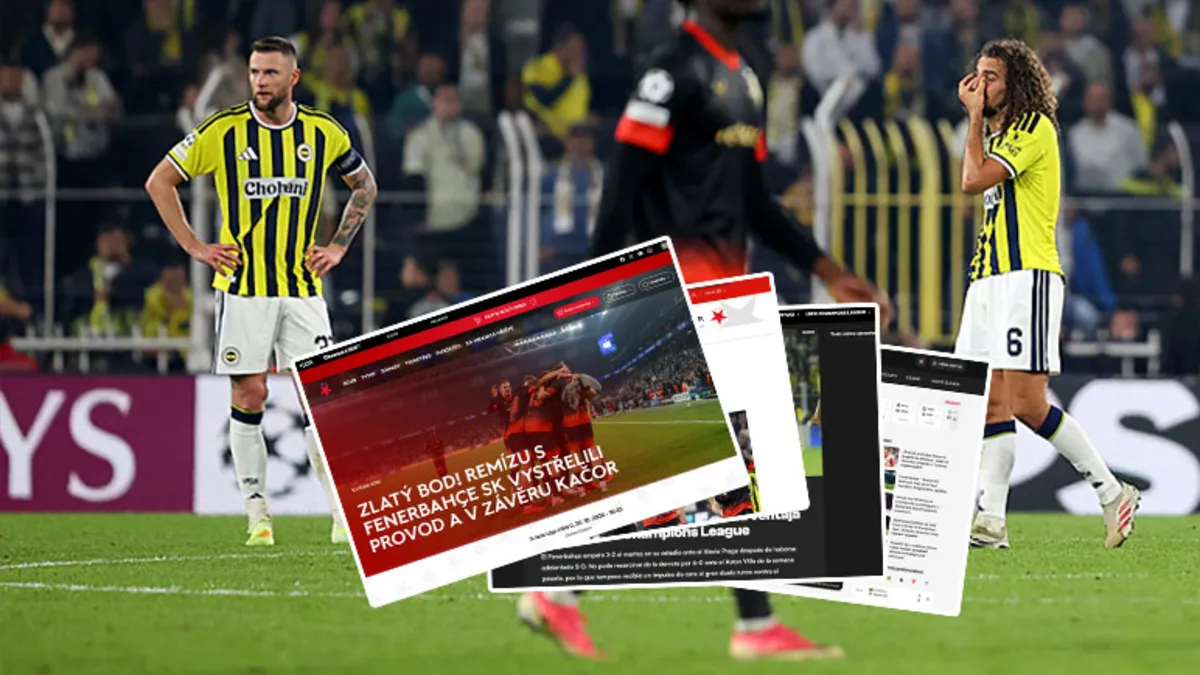 Dış basında flaş manşet: Fenerbahçe'de büyük hayal kırıklığı!