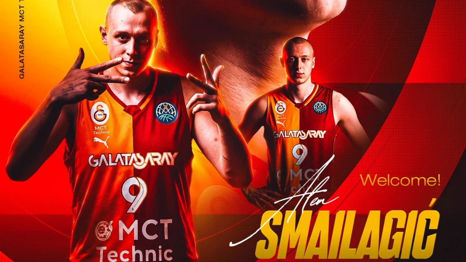 Galatasaray MCT Teknik, Alen Smailagic'i renklerine bağladı