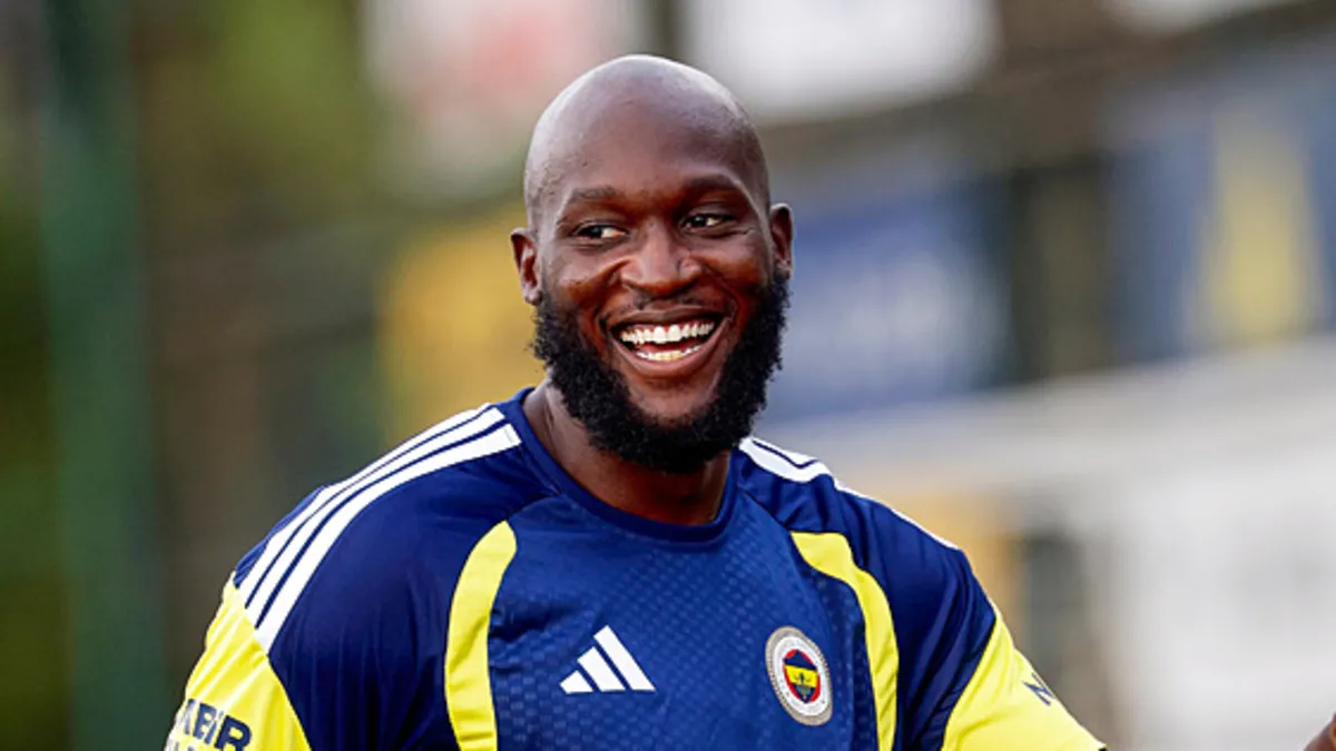 Fenerbahçe’de Romelu Lukaku ilk idmanına çıktı