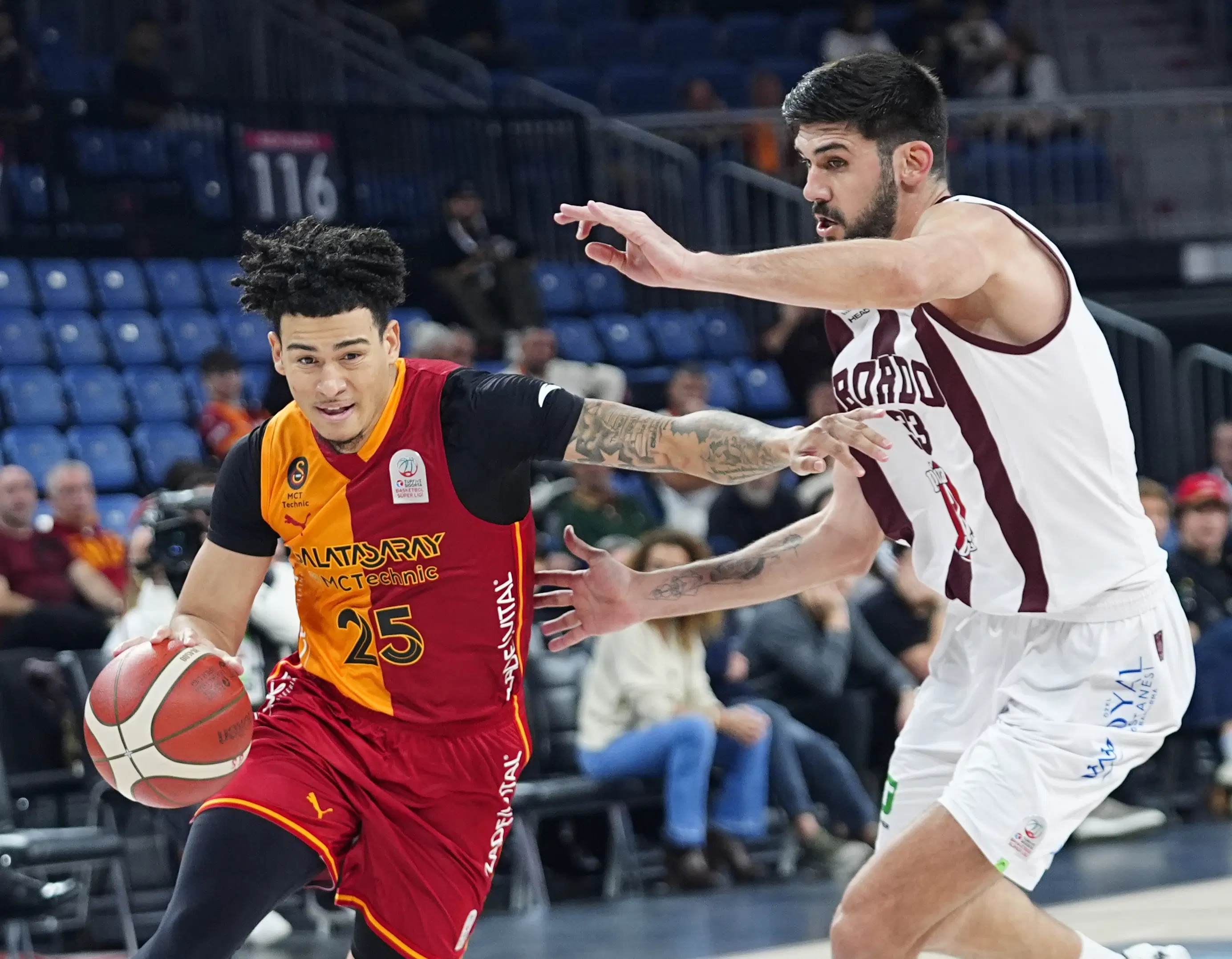 Galatasaray MCT Technic 102 sayıyla rahat kazandı