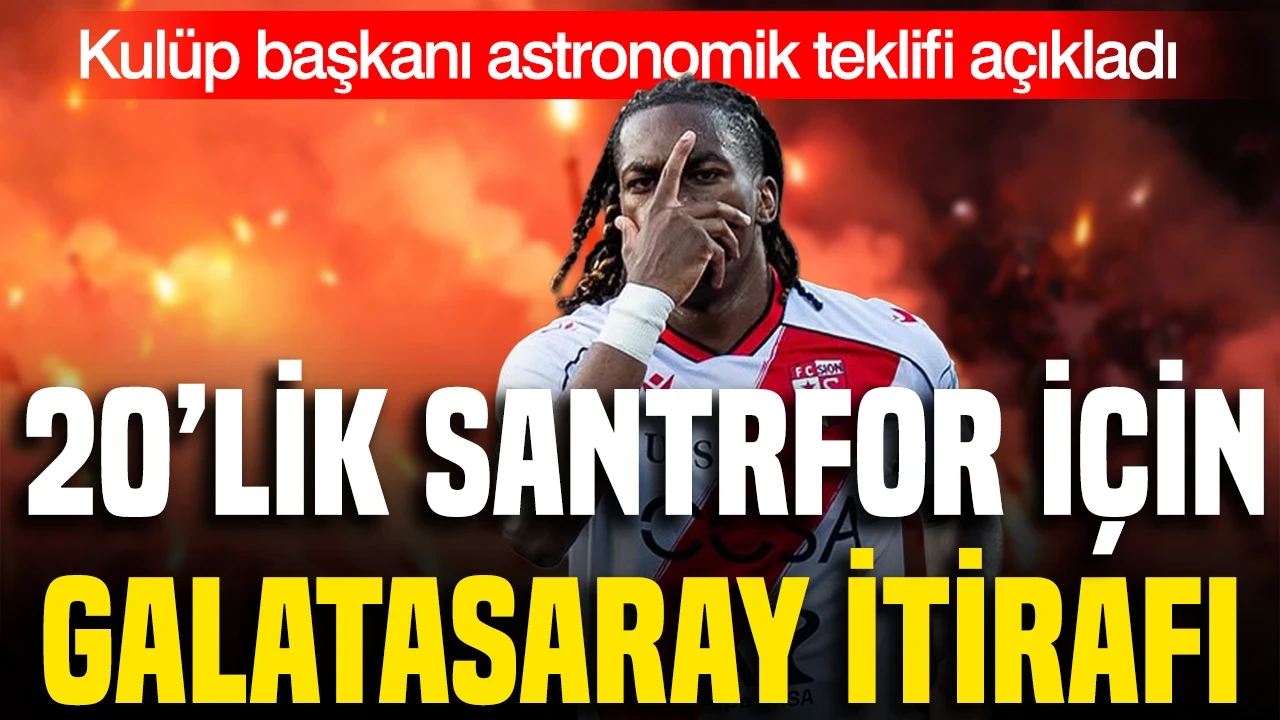 20'lik golcü için Galatasaray itirafı: Kulüp başkanı astronomik teklifi açıkladı
