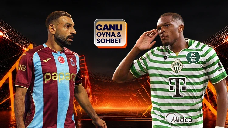 Trabzonspor'un konuğu Ferencvaros! Maçın heyecanı canlı sohbet ile Misli'de