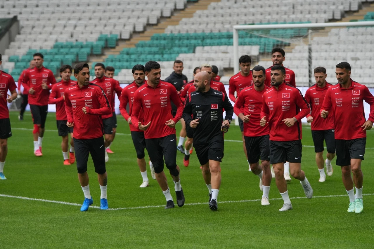A Milli Futbol Takımı, İtalya maçına hazır