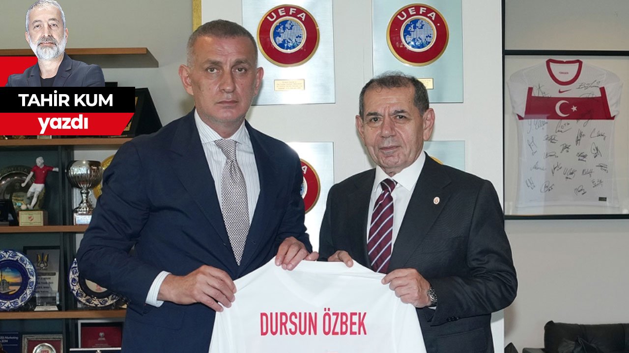 Galatasaray'dan TFF'ye buzları eriten ziyaret: Hacıosmanoğlu'na başarı dileği