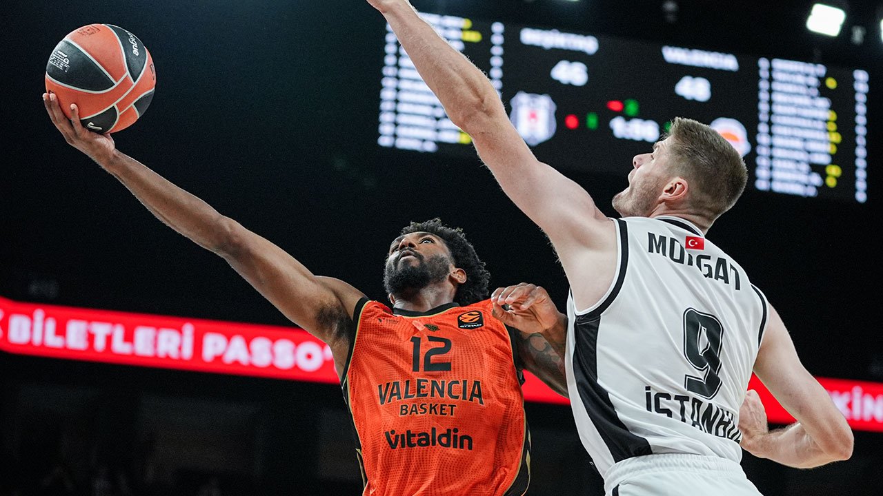 Beşiktaş, Euroleague'in ilk haftasında Valencia'ya kaybetti