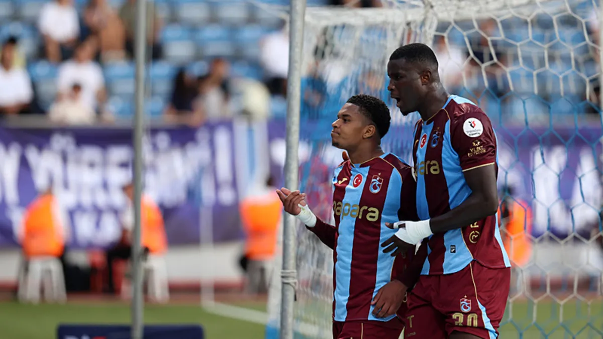 Trabzonspor'da sezonun ilk golü Noah Saviolo'dan!