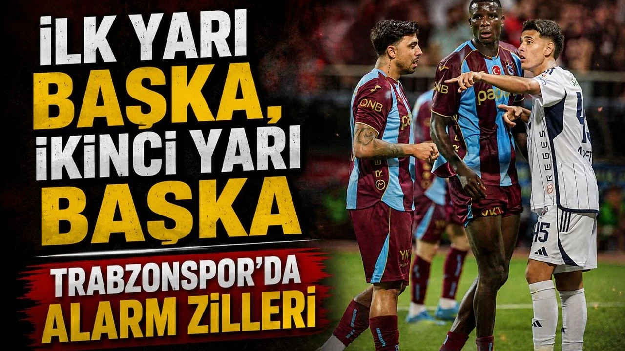 Trabzonspor’da Kasımpaşa sonrası gerçek ortaya çıktı: Ferencvaros öncesi alarm