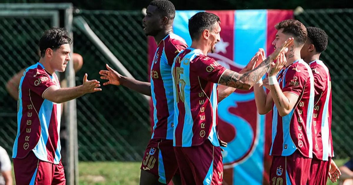 Trabzonspor'dan Avusturya'da tek gollü prova